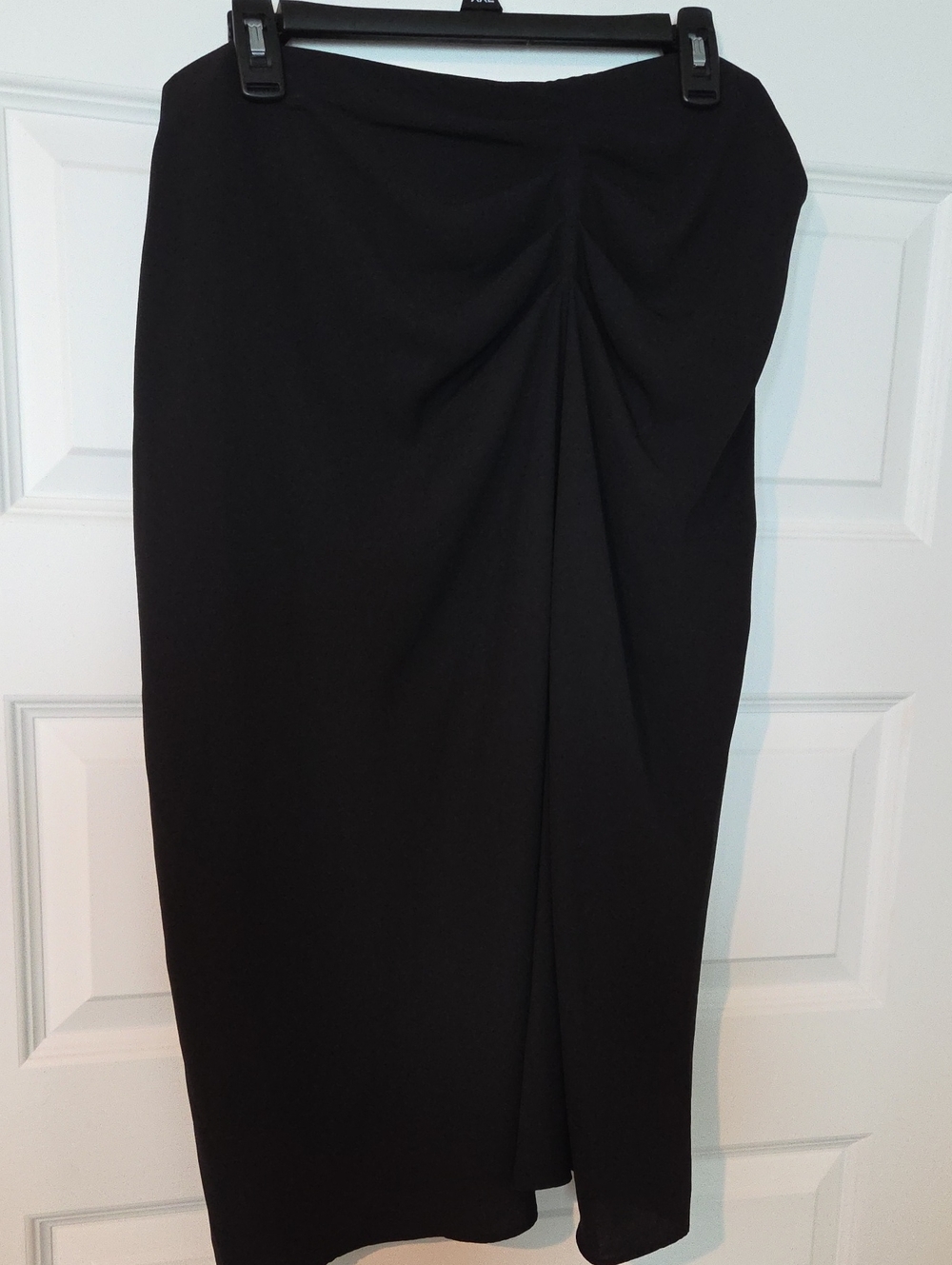 Nine West Black Ruched Pencil Skirt